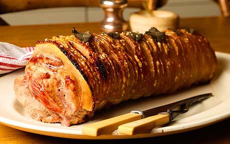 Lomo de cerdo (deshuesado y enrollado)